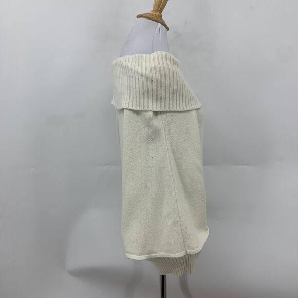 Moth Anthropologie Cowl Neck Sweater Womens XS Extra Small Slouchy Batwing Rib - Picture 4 of 13